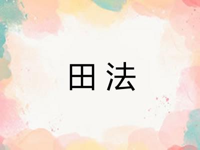 田法